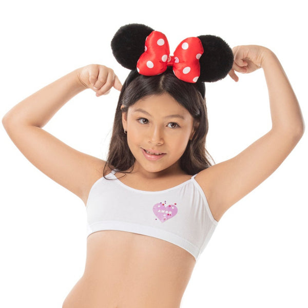 Top básico para niña estampado